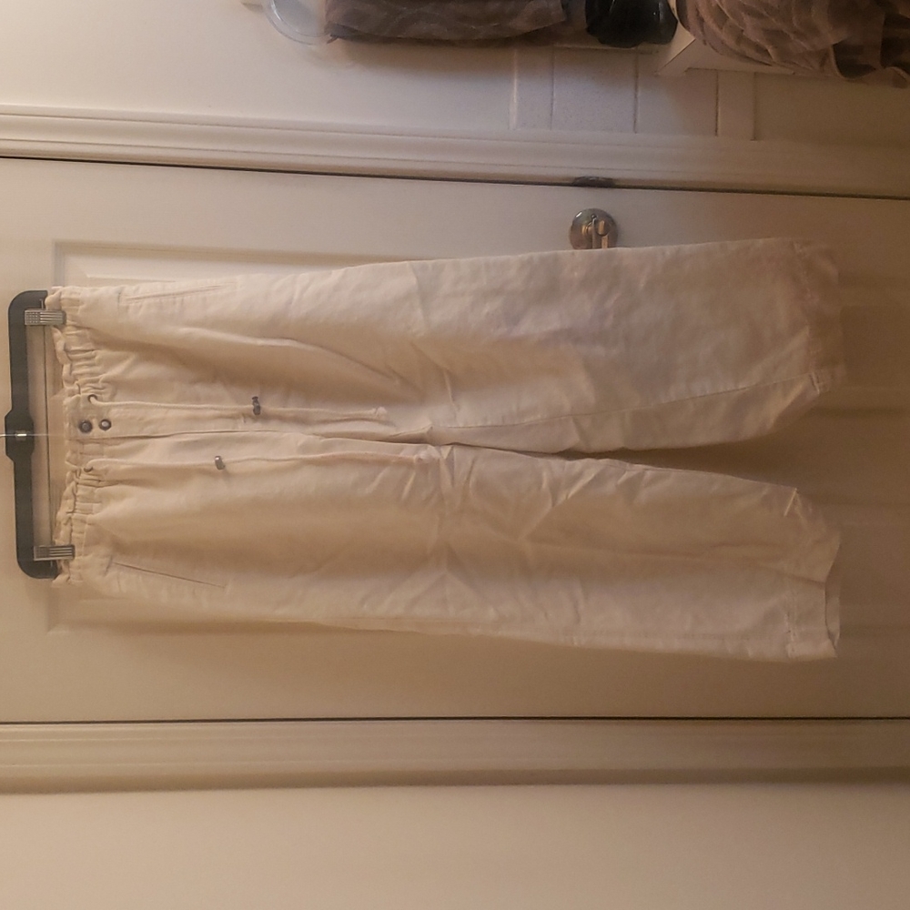 🤯3/$12 Ilio Blues Vintage Early 1990s White Pants Size Large